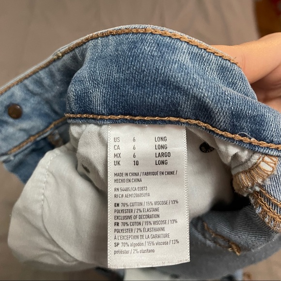 American Eagle Stretchy Straight Jeans - Picture 3 of 3
